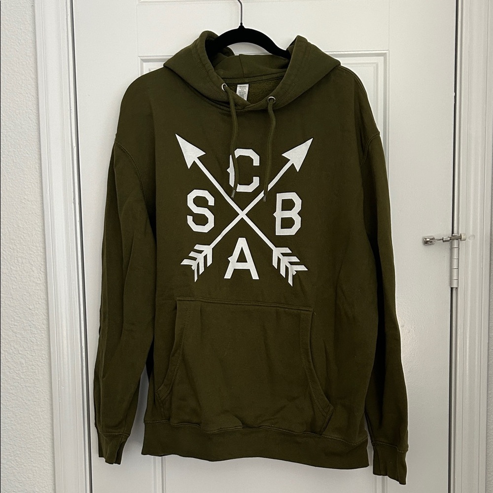 Unisex XL Olive Green Hoodie Santa Barbara, CA